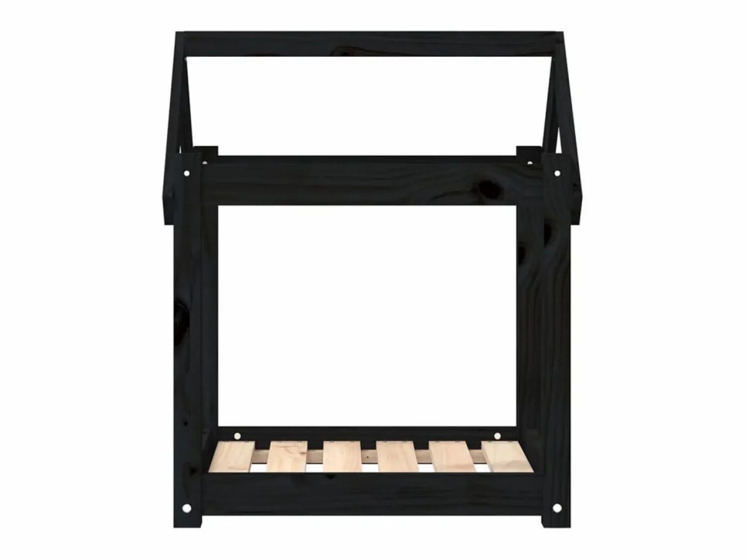 Discount Cama para perros madera maciza de pino 61x50x70 cm Cama De Animales De Compañía