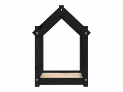Discount Cama para perros madera maciza de pino 61x50x70 cm Cama De Animales De Compañía