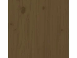 Clicnbuy Cama para perros madera maciza pino marrón miel 65,5x50,5x28 cm