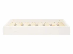 Clicnbuy Cama para perros madera maciza de pino 71,5x54x9 cm