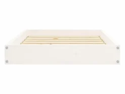 Clicnbuy Cama para perros madera maciza de pino 71,5x54x9 cm