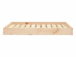 Sale Clicnbuy Cama para perros madera maciza de pino 91,5x64x9 cm Marru00f3n