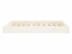 Sale Clicnbuy Cama para perros madera maciza de pino 91,5x64x9 cm Blanco