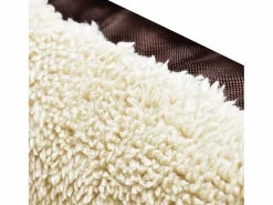 Clicnbuy Cama para perros marrón y beige XXL