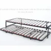 Hot Cama supletoria 105x190cm | PIKOLIN | Somier Nido+patas | Invitados Somier Con Canapé