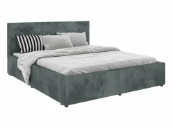 Cama tapizada Fargo haaus, 200 x 160 cm, Menta