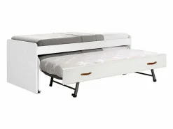 Outlet Cama triple aglomerado con somieres 90x200cm Cama Diván