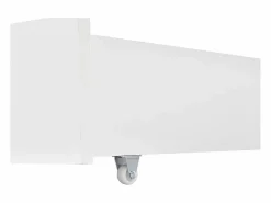 ModernLuxe Cama-cabina de pino macizo 2x90x200 cm - con 2 cajones - Blanco
