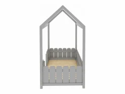 New Cama-cabina para niños - 90 x 200 cm - madera maciza - barrera y somier - Cama Montessori