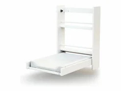 AT4 Cambiador bebé pared plegable EAZY madera - - 78 x 56 x 78 cm