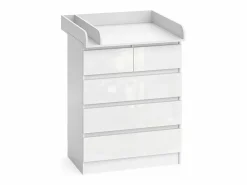 Best Cambiador / alto brillo 80x76x110.2 emma Mueble De Bebé