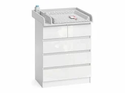 Best Cambiador / alto brillo 80x76x110.2 emma Mueble De Bebé