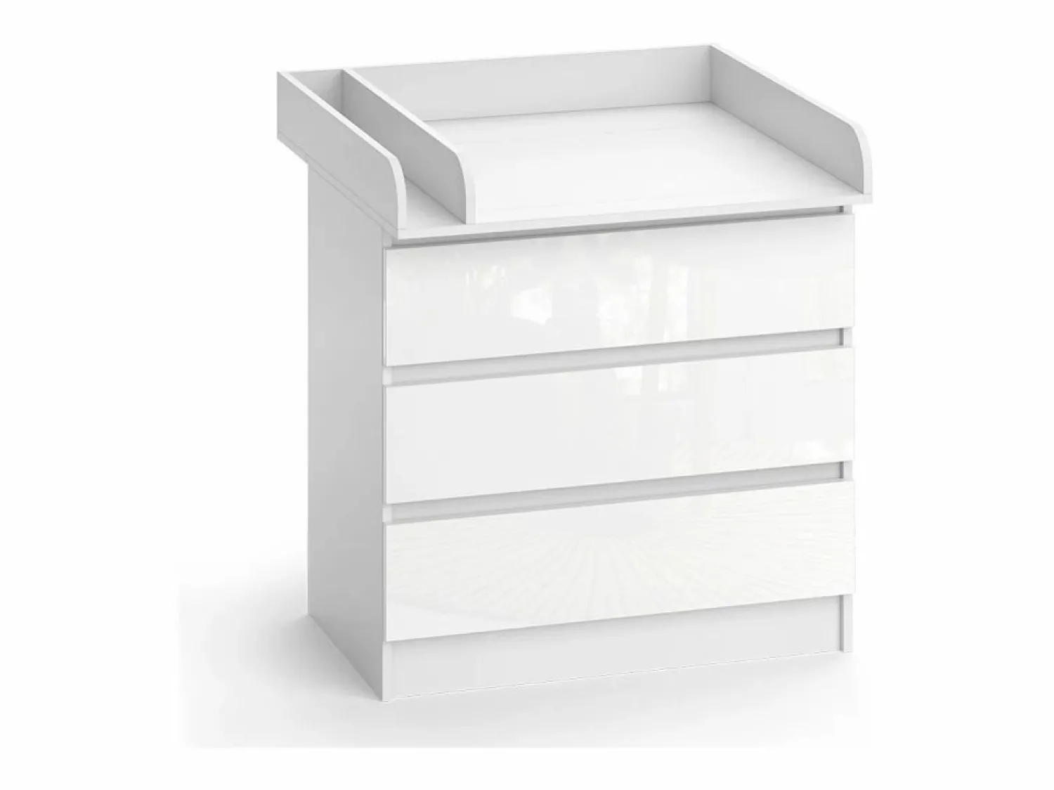 New Vicco Cambiador / alto brillo 80x76x87 emma Blanco