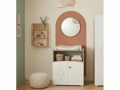 Cambiador de madera 2 puertas 97x76x66cm