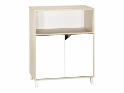 Discount Cambiador de madera para bebés Beige