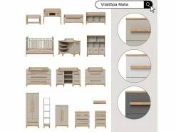 Vicco Cambiador /artisan 133x70x98 malia