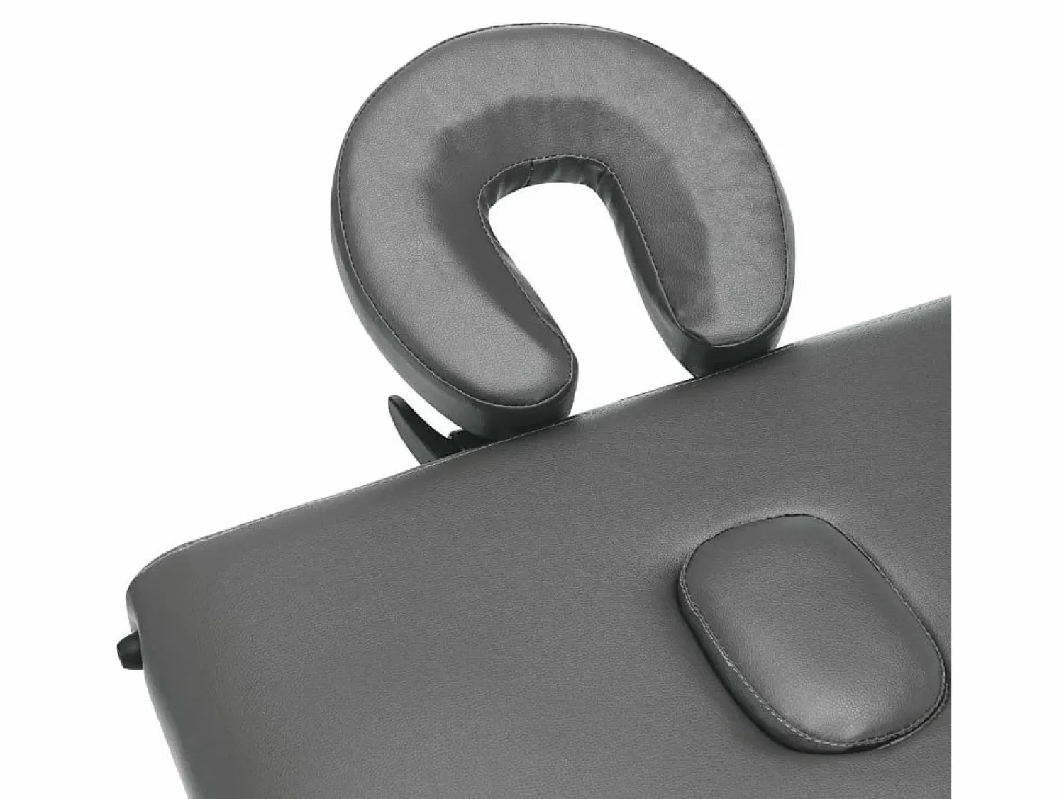 Sale Camilla de masaje de 3 zonas estructura de aluminio banco de masaje reposacabezas reposabrazos ajustable cama de masaje plegable portátil antracita 02_0001798 Camilla De Masaje