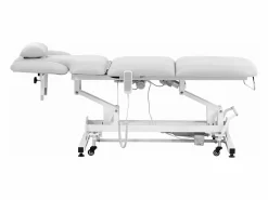 Sale Helloshop26 Camilla de masaje eléctrica profesional camilla de masaje camilla de fisioterapia 2 motores 200 kg color 14_0007753 Blanco