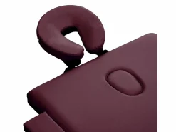 Outlet Camilla de masaje plegable camilla de masaje banco sofá portátil terapia cosmética profesional Shiatsu Reiki 3 zonas aluminio morado 02_0001829 Camilla De Masaje
