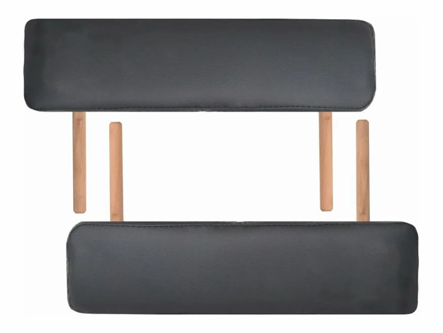 Online Helloshop26 Camilla de masaje plegable de 3 secciones 10 cm de grosor color 02_0001869 Negro