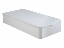 Ysmée Canapé abatible 90 x 200 cm - mate - HESTIA de YSMÉE Blanco