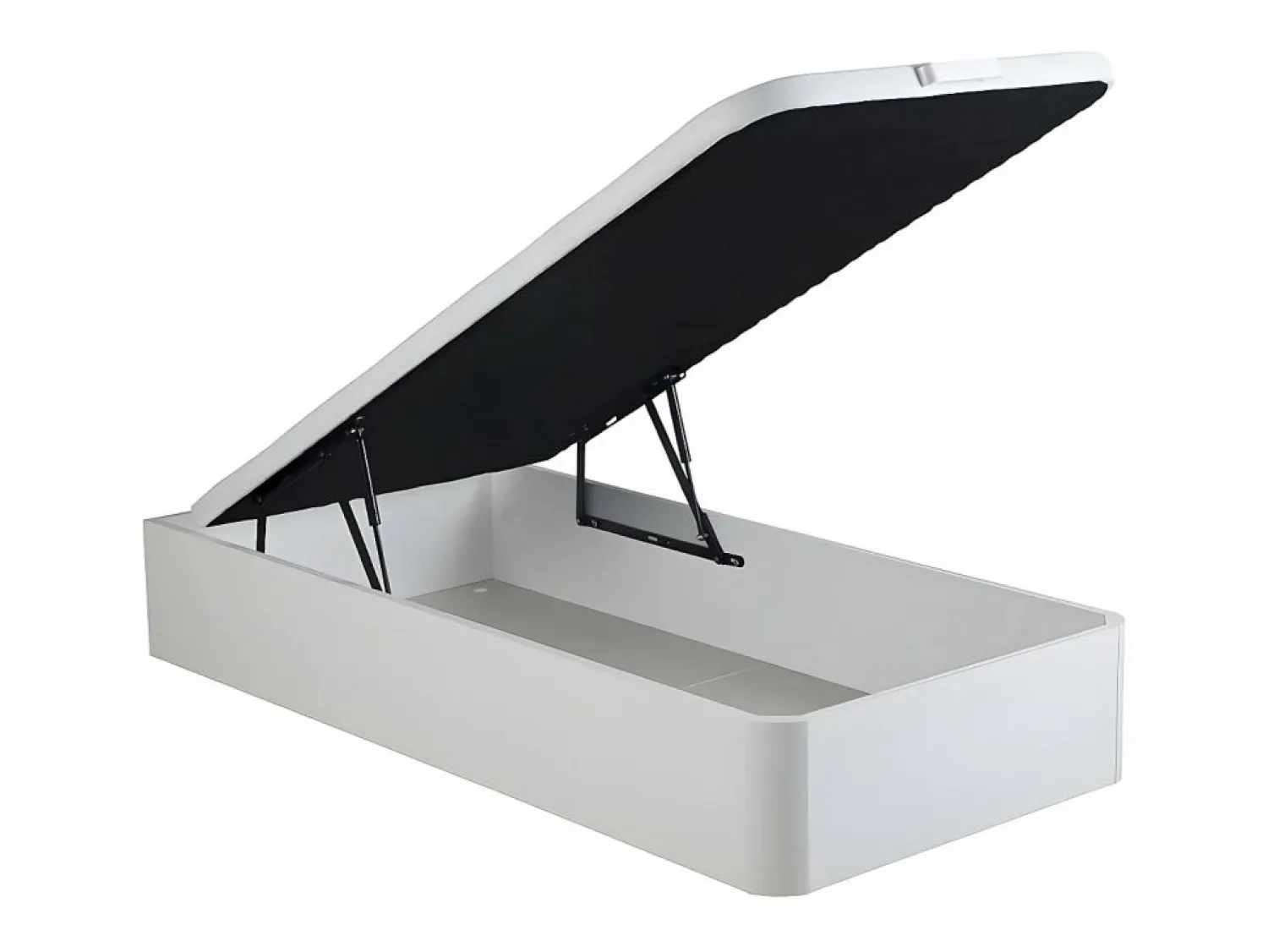 Ysmée Canapé abatible 90 x 200 cm - mate - HESTIA de YSMÉE Blanco