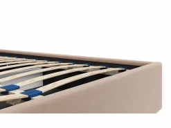 Vente-unique Canapé abatible 160 x 200 cm de terciopelo color - MIRDAL