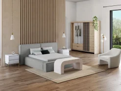 Hot Canapé abatible 160 x 200 cm de pasta - TIMANO Cama Terciopelo