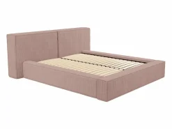 Discount Canapé abatible 180 x 200 cm de pana + colchón - TIMANO Cama Terciopelo