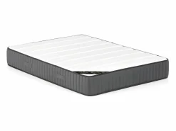 Vente-unique Canapé abatible 180 x 200 cm de tela color + colchón - FORVIK II