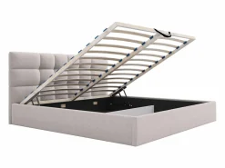 Discount Vente-unique Canapé abatible 200 x 200 cm en tela - ELIAVA Beige