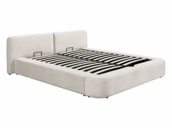 Best Canapé abatible 140 x 190 cm en tela - JUDALO de Cama Con Canapé|Cama Con Almacenaje