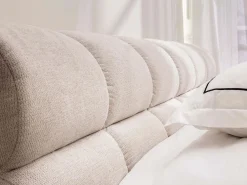 Discount Canapé abatible 200 x 200 cm tela - FORVIK de Pascal Morabito Cama Con Canapé|Cama Con Almacenaje