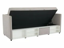 Hot Canapé abatible banco 80 x 200 cm de tela y en color - LAOZIA Cama Diván|Cama Infantil
