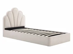Vente-unique Canapé abatible concha 90 x 190 cm tejido - CORALUNO