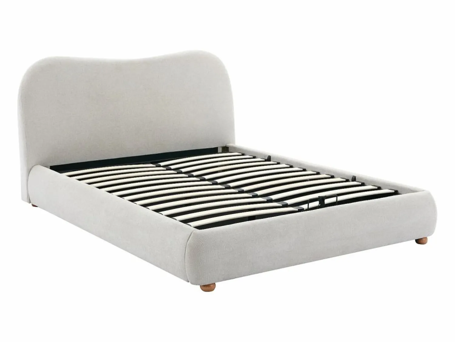 Vente-unique Canapé abatible de 160 x 200 cm de tela color + colchón - VANARI