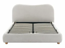 Vente-unique Canapé abatible de 160 x 200 cm de tela color + colchón - VANARI