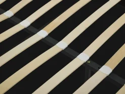 Online Vente-unique Canapé abatible de 160 x 200 cm de tela rizada color - LIRIMO Crema
