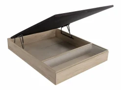 Hot Ysmée Canapé abatible de 140 x 190 cm - Natural claro - HESTIA de YSMÉE Color natural claro