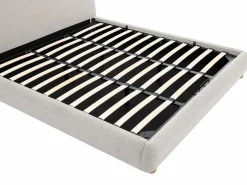 Discount Canapé abatible de 180 x 200 cm de tela color + colchón - VANARI Cama Con Canapé|Cama Con Almacenaje