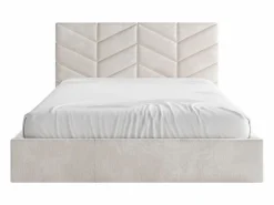 Clearance Canapé abatible de 160 x 200 cm de tela texturizada - JUSTANI Cama Con Canapé|Cama Con Almacenaje
