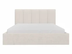 Online Canapé abatible de 160 x 200 cm cabecero con costuras verticales tela + colchón - KILACLO Cama Con Canapé