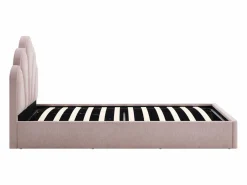 Discount Canapé abatible de concha 90 x 190 cm tela + colchón - CORALUNO Cama Con Canapé|Cama Infantil