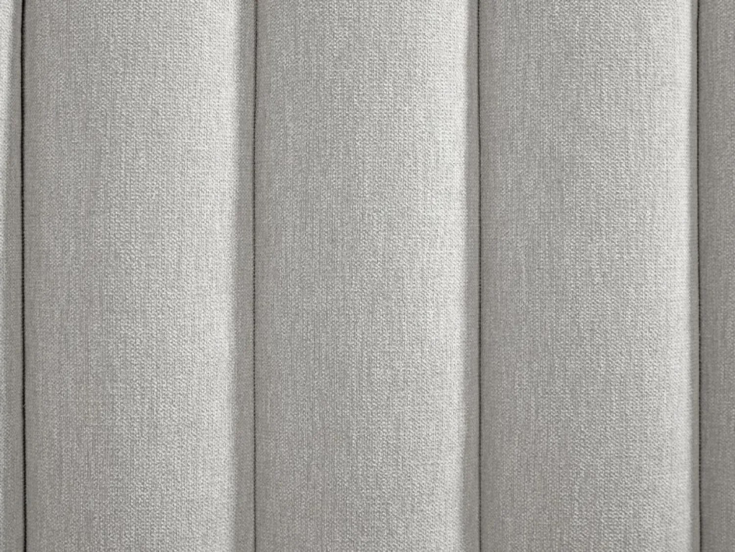 Hot Vente-unique Canapé abatible tamaño queen 160 x 200 cm en tela + colchón - SARANELI Gris claro