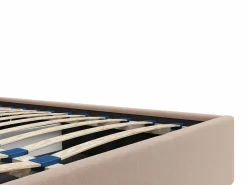 Sale Vente-unique Canapé arcón king size 200 x 200 cm de terciopelo en color + colchón - MIRDAL Beige