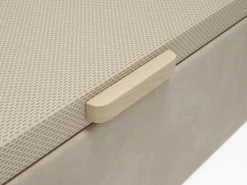 Best Canapé cama 140 x 190 cm - Tela - CENOVAS de YSMÉE Somier Con Canapé|Somier - 140X190Cm