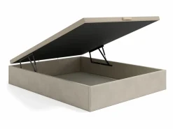 Outlet Ysmée Canapé con somier 160 x 200 cm - Tela - CENOVAS de YSMÉE Beige