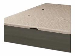 Canapé Guadiana 90x190 tapa tapizada 3D wengue 22 mm