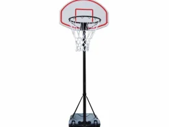 Discount Canasta de baloncesto blanco y negro 73x49x249 cm Cesta De Baloncesto