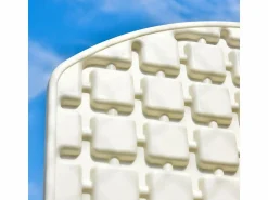Canasta de baloncesto para exterior ajustable y portátil, de metal, color blanco y , con ruedas y base rellenable (75,5x71x250 cm)